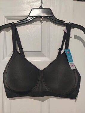 Hanes Signature Women's Cooling Comfort Wireless Convertible T-Shirt Bra Size XL